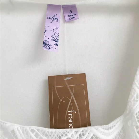 Francesca’s White Lace Dress - Picture 5 of 8